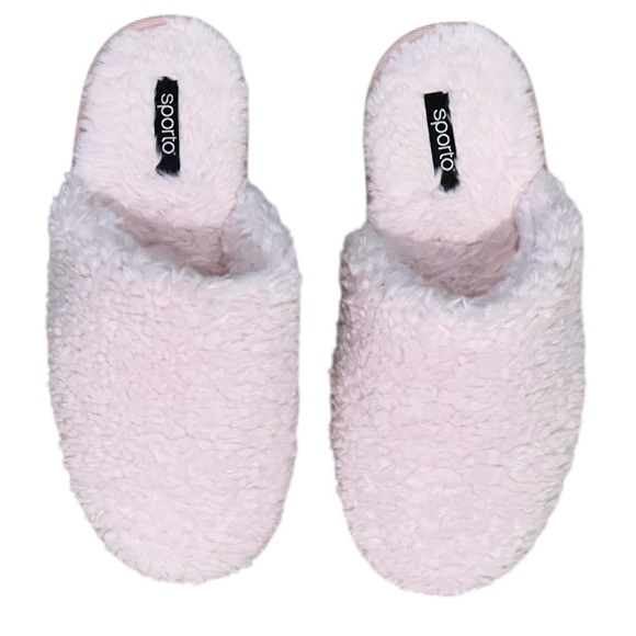 Sporto Pink Susie Faux Shearling Slippers - Picture 5 of 15